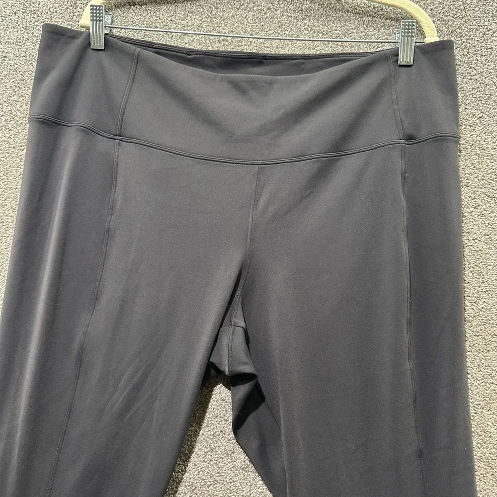 Athleta Delancey Tight Black High Rise Leggings Womens 2X Athleisure Yoga Gym